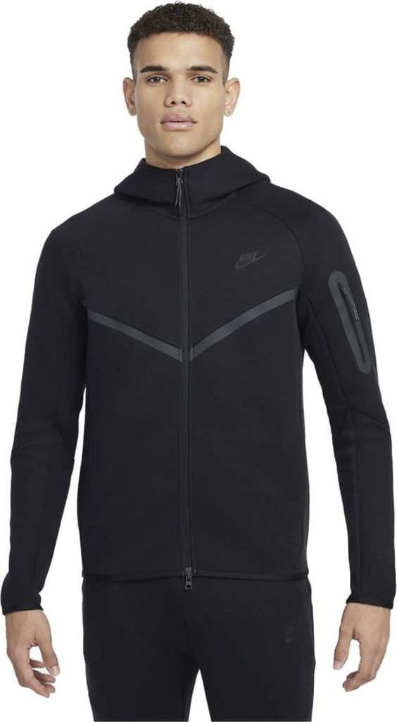Nike Techfit Fleece Hoodie HV0949-010 Pullunder Nike Größe: S (173cm),