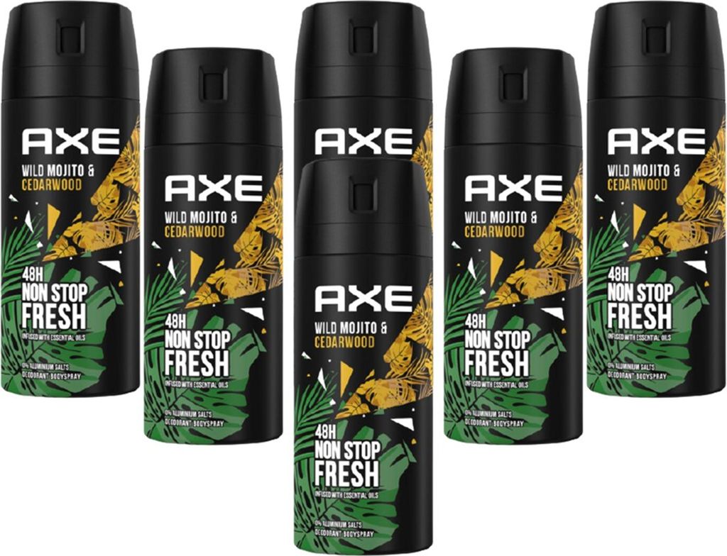 Axe Deospray Wild Green Mojito & Cedarwood ohne Produktbild 2