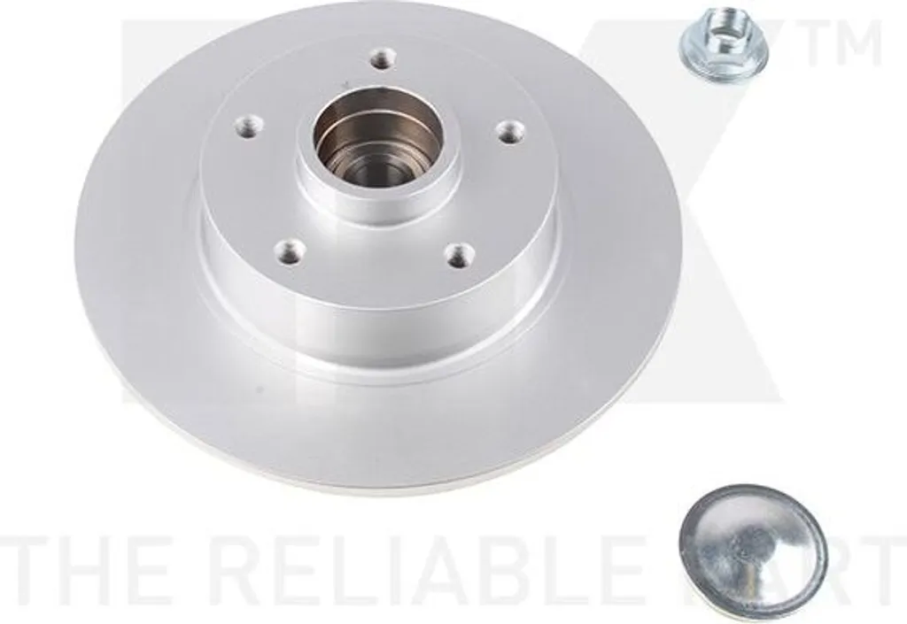 2 Disques de frein arrière NK pour RENAULT Megane IV et Captur II B9A