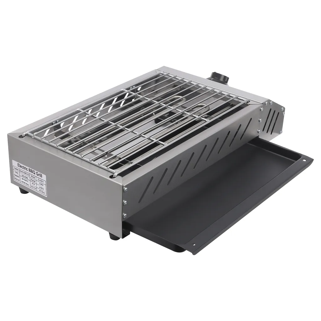 Gril Électrique Moderne de Table pour Soirées et Grande Surface de Grill - 10