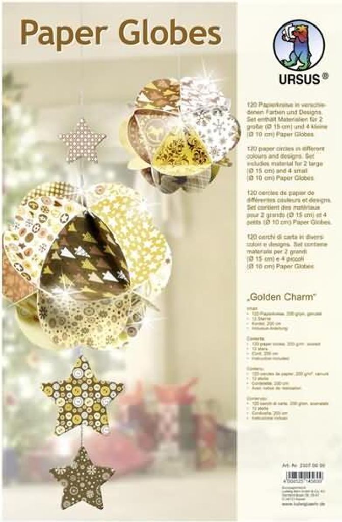 Bastelset Paper Golden Charm
