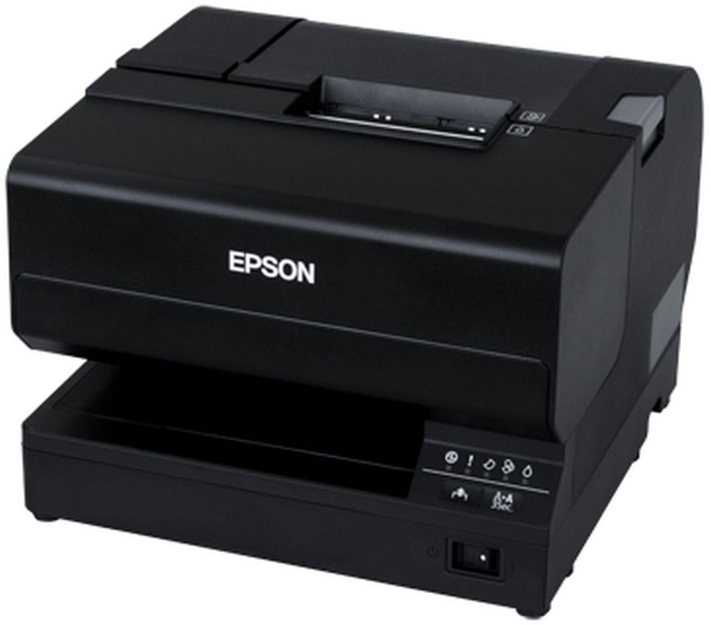 Epson TM-J7700(301PH) W/O MICR, BLACK, INC PSU, EU, Produktbild 