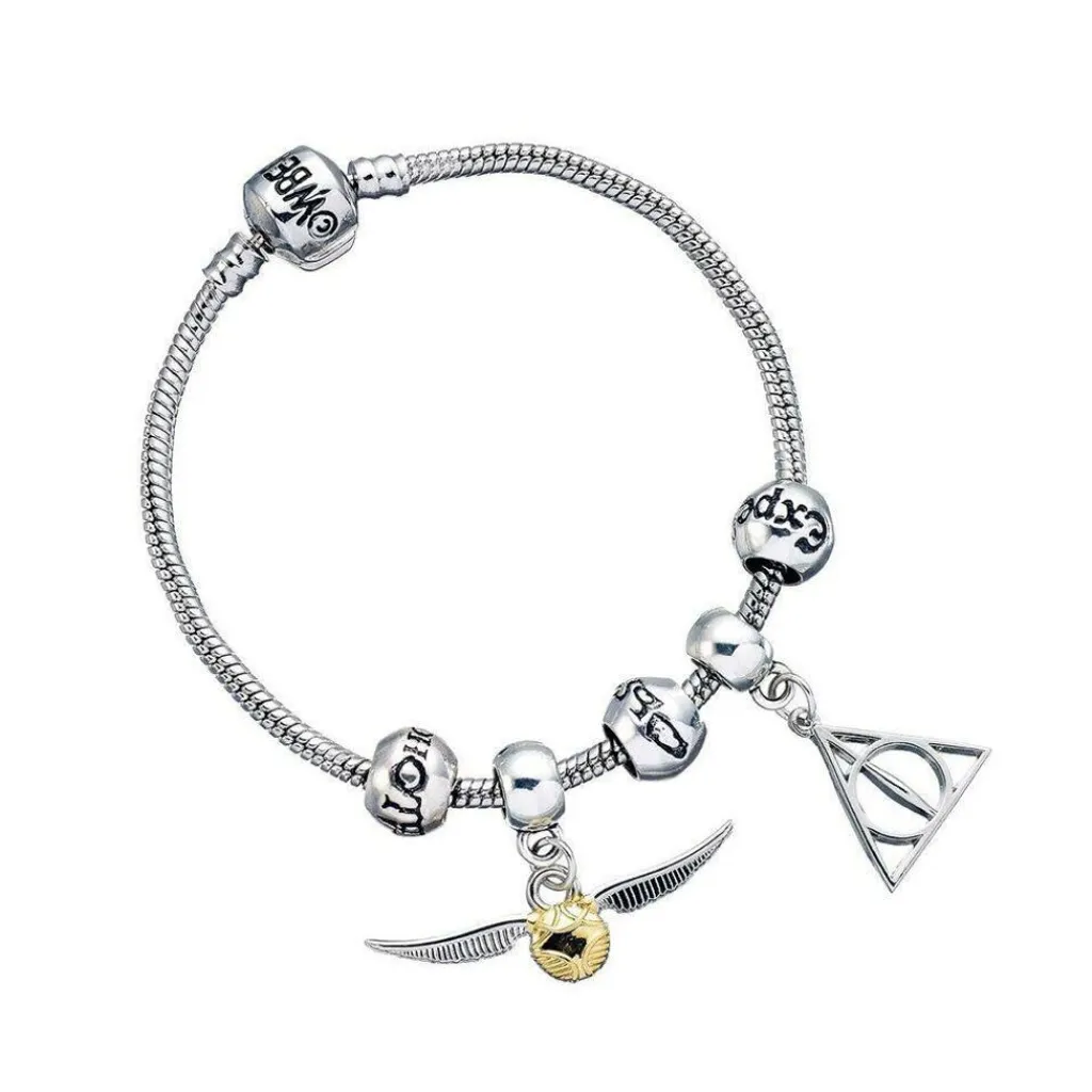 Must-Have Harry Potter Charms Set | Accessori Argentati per Bracciali