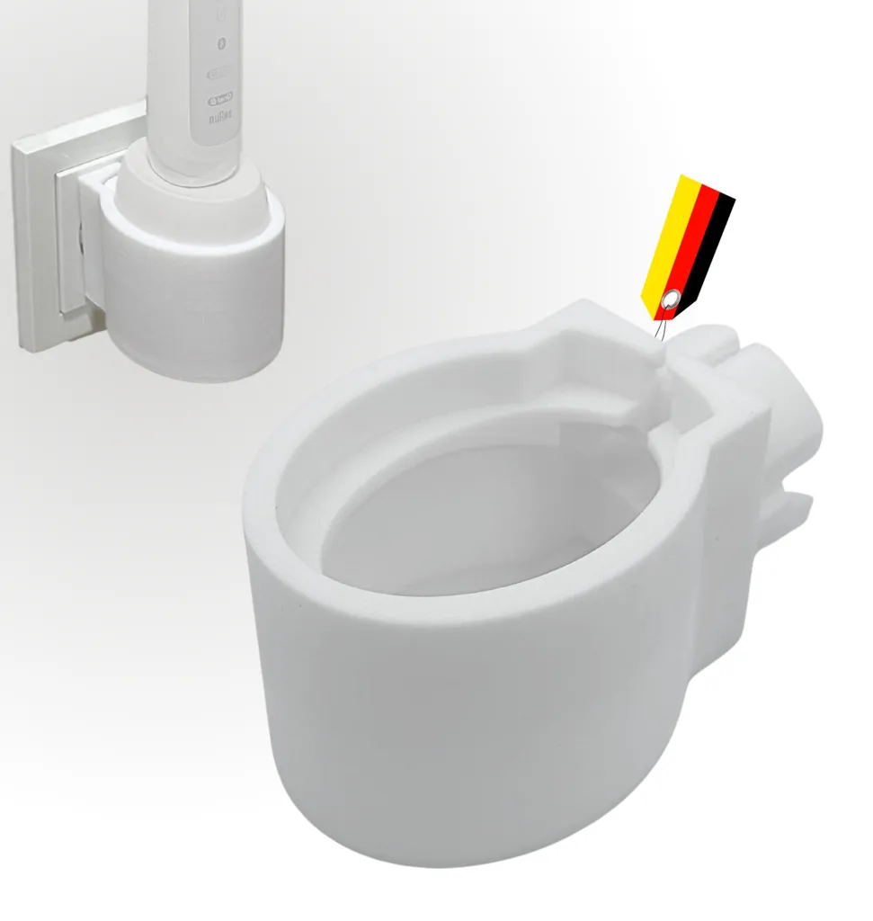 Porte-chargeur de brosse à dents Oral-B mural - Rangement gain de place