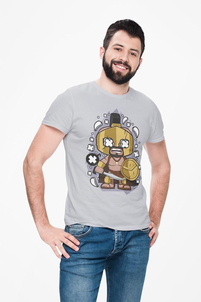 D&B Uni Polo PC00103 Spartan Grau-Größe 5XL
