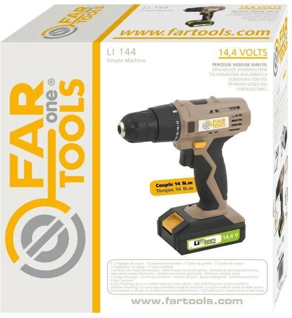 Machine à café FARTOOLS ONE LI 144 sans fil 14,4 V - 1,3 Ah Lithium - 2