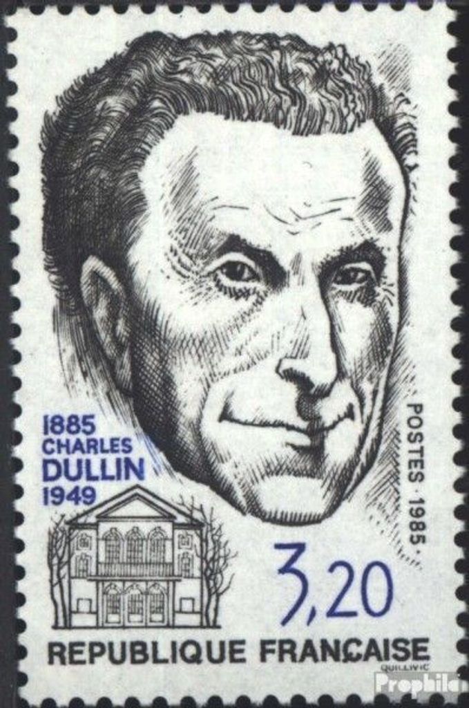 Briefmarken Frankreich 1985 Mi 2521 (kompl.Ausg.) postfrisch Dullin