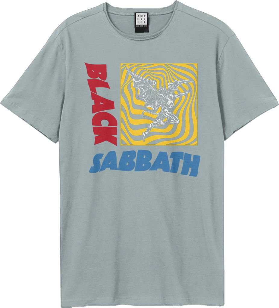 Amplified - "Henry Square" T-Shirt für Herren/Damen Uni GD2308 (S) (seltsames Blau)