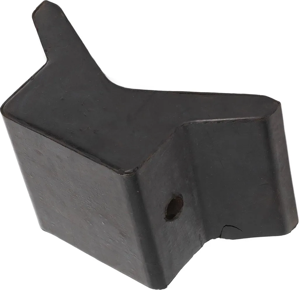 Blocco a V in Gomma 4" Professionale per Rimorchio Yacht e Caravan