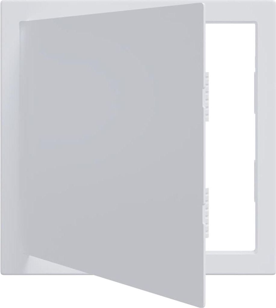 vidaXL Zugangspanels Weiß 35 x 35 cm ABS Kunststoff Produktbild 