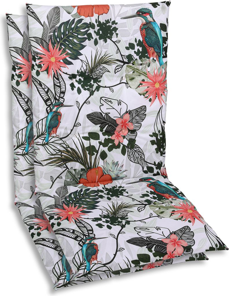 GO-DE Textil, Sesselauflage Mittellehner, 2er Set, Farbe: Produktbild 