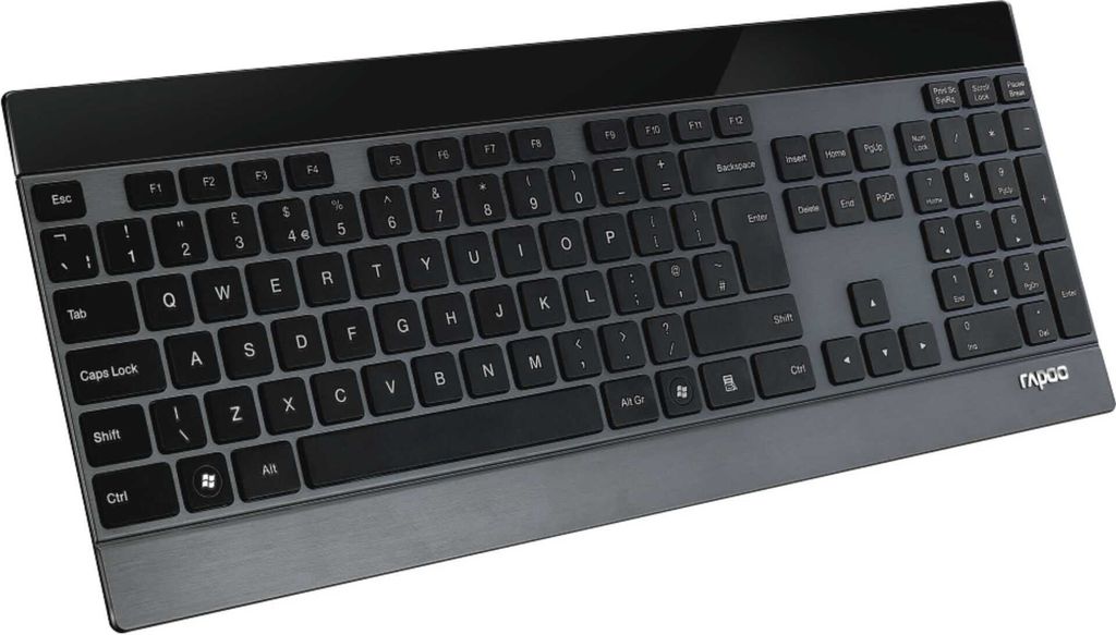 Rapoo E9270P - Tastiera - senza fili - 5 GHz Immagine del prodotto 