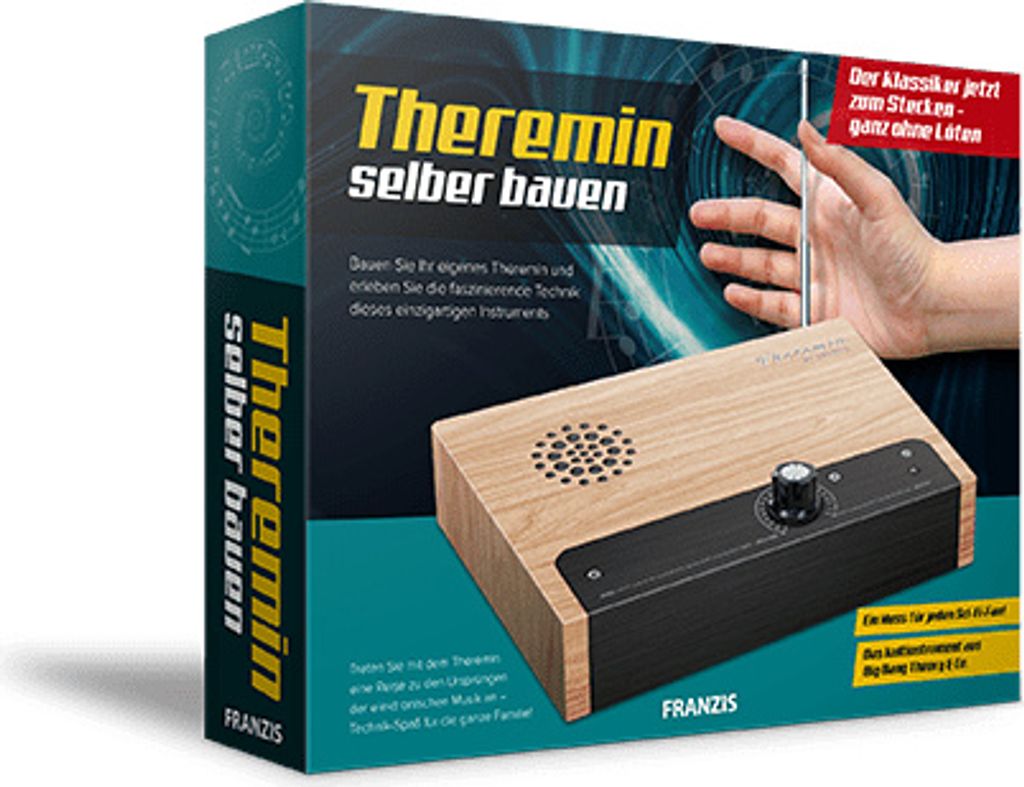 Franzis Theremin na vlastnú stavbu Obrázok produktu 