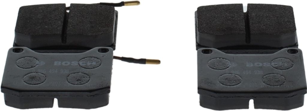 BOSCH Bremsbeläge Satz Vorne passend für PEUGEOT 504 Cabriolet 0 986 494 938