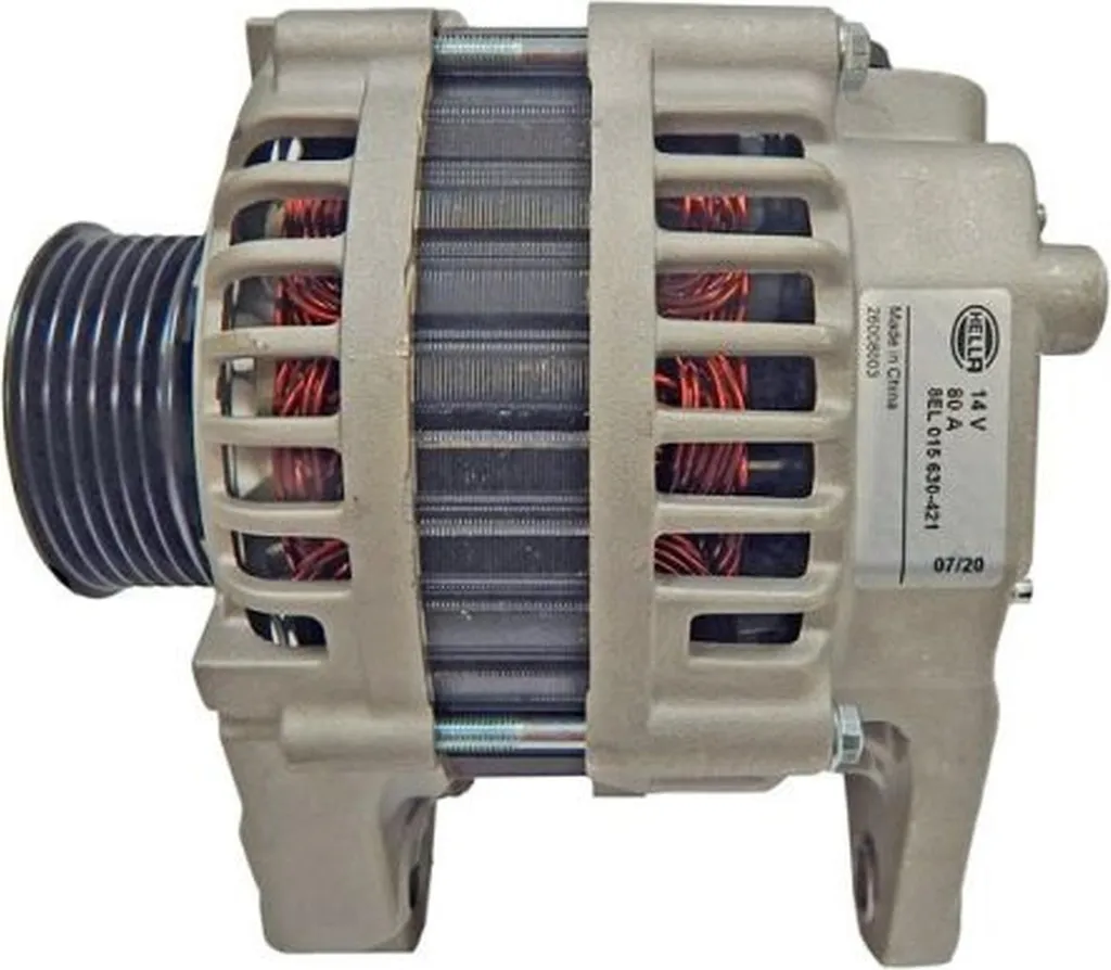Alternateur 12V 80A HELLA Ø 63 mm pour NISSAN PRAIRIE - Qualité OE