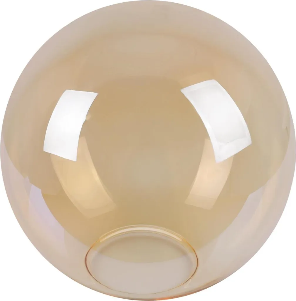 Paralume Paris color miele 14 cm – elegante paralume in vetro per un'illuminazione calda