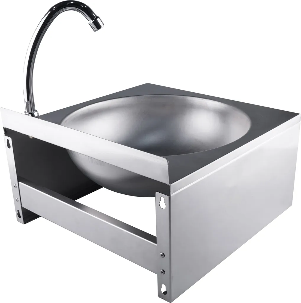 Lavabo à Genou Saro Justin avec Dosseret et Commande Mains Libres