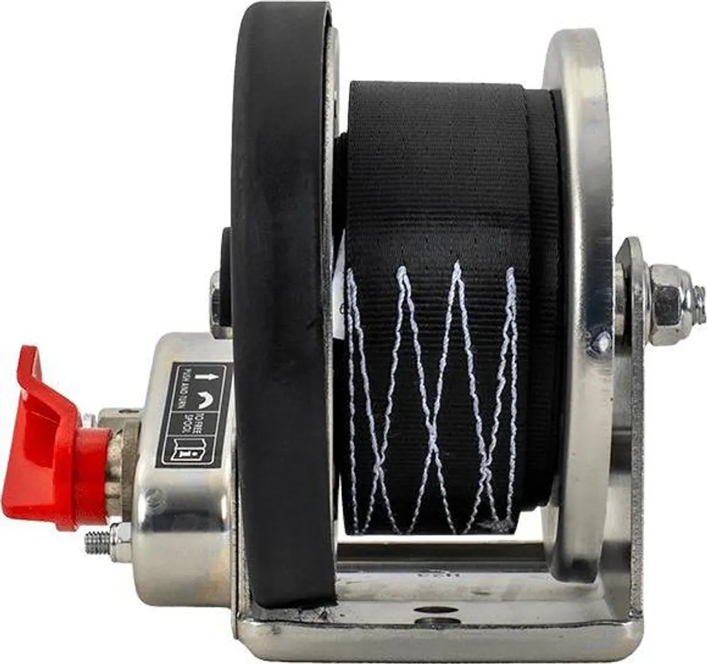 Treuil pour sangle de volet 450A avec guide dérouleur pour rénovation