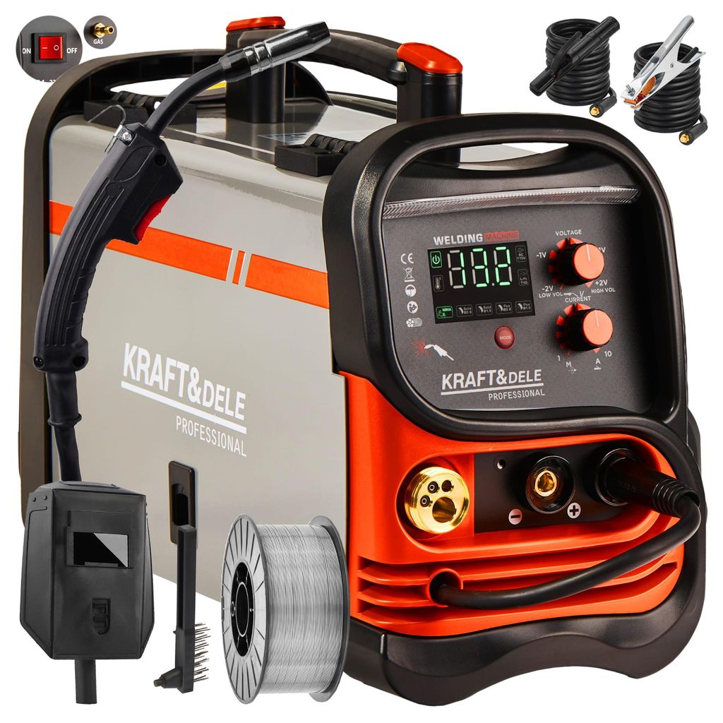KRAFT&DELE | Inverter Schweißgerät, GAS/GAS-frei, Produktbild 