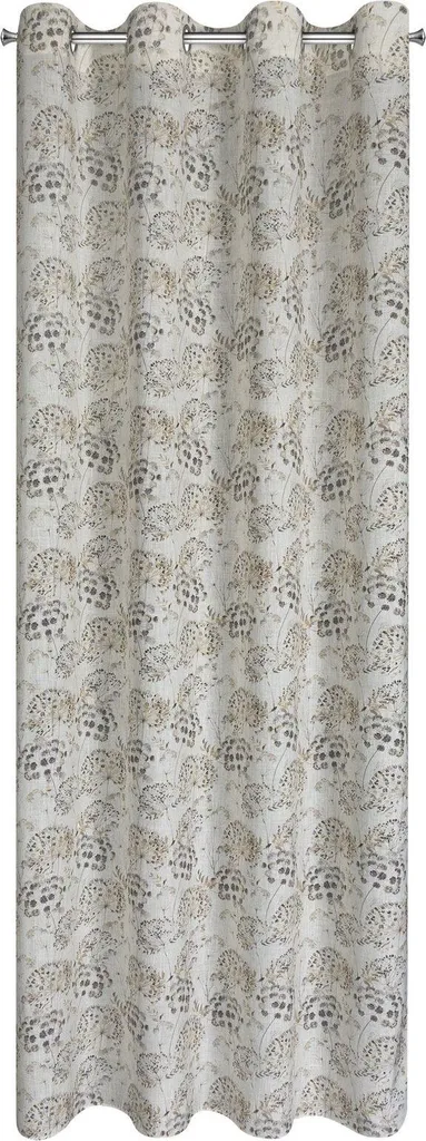 Rideau de Salon 140x250 Mira Rouge en Tissu Naturel Eurofirany