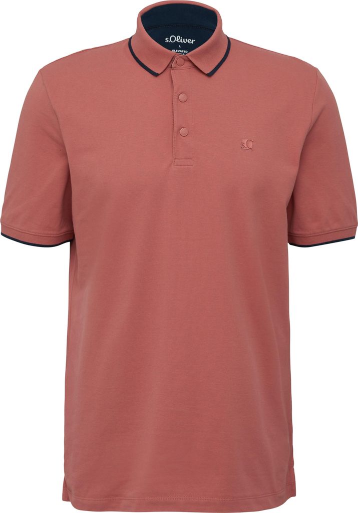 S. Oliver Polo-Shirt LILAC/PINK M