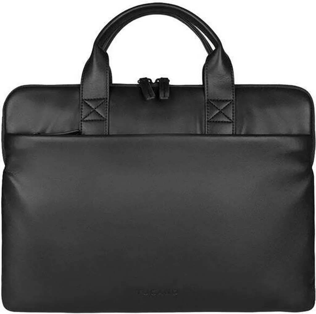 Tucano Isotta Borsa Sottile per MacBook Air 15 e Notebook 14 - Nero Slim