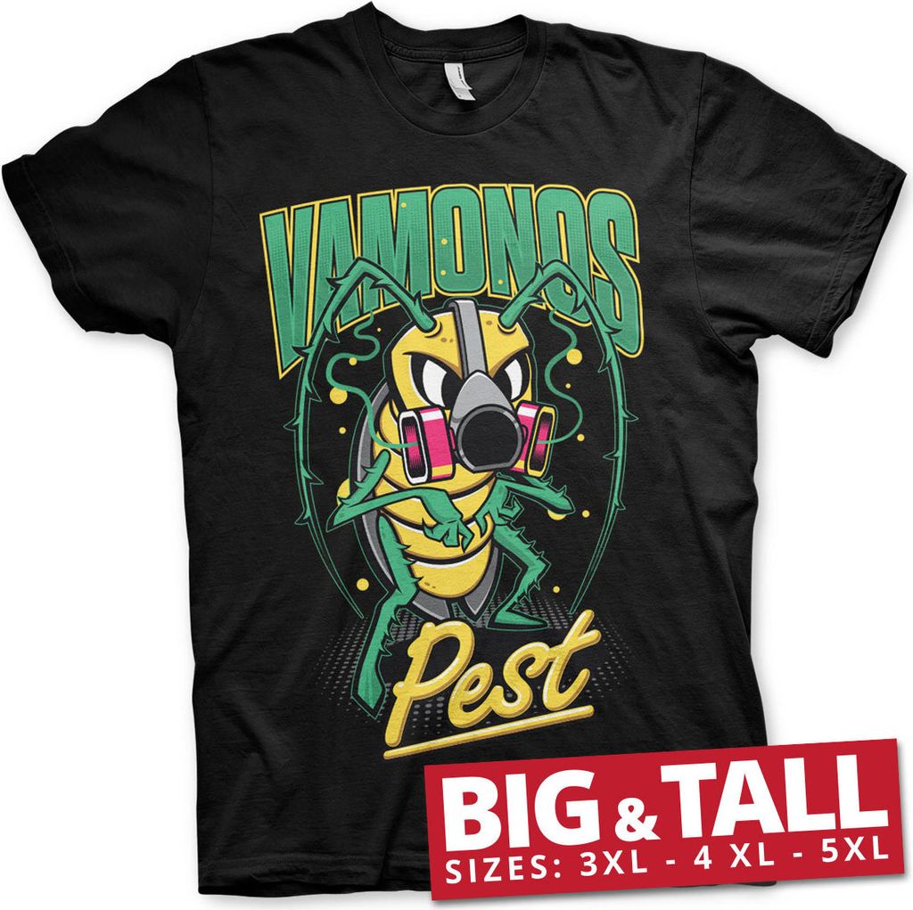 Breaking Bad - Vamanos Pest Bug Big & Tall T-Shirt - 5XL - Black