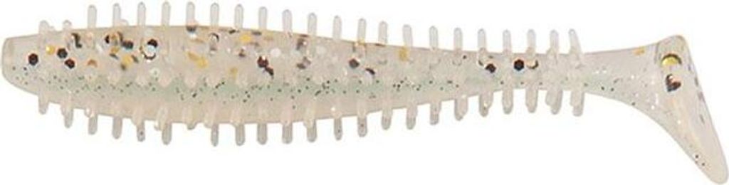 Fox Rage Spikey Shad Salt n Pepper UV 12 cm Gummiköder