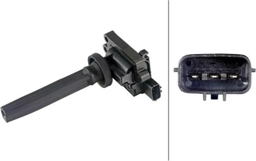 Bobine d'allumage haute tension HELLA compatible Mitsubishi OE MD361710