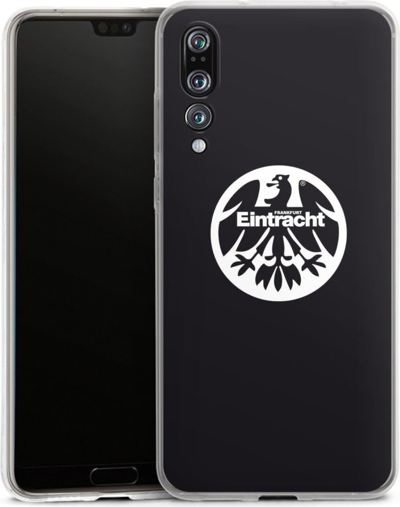 DeinDesign Handyhülle für Huawei P20 Pro Silikon Hülle Case Smartphone Schutzhülle Adler Eintracht Frankfurt Logo