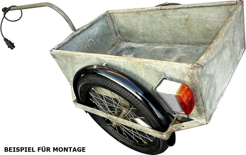 Kotflügel Schutzblech für DDR Handwagen - Fahrrad- und Produktbild 