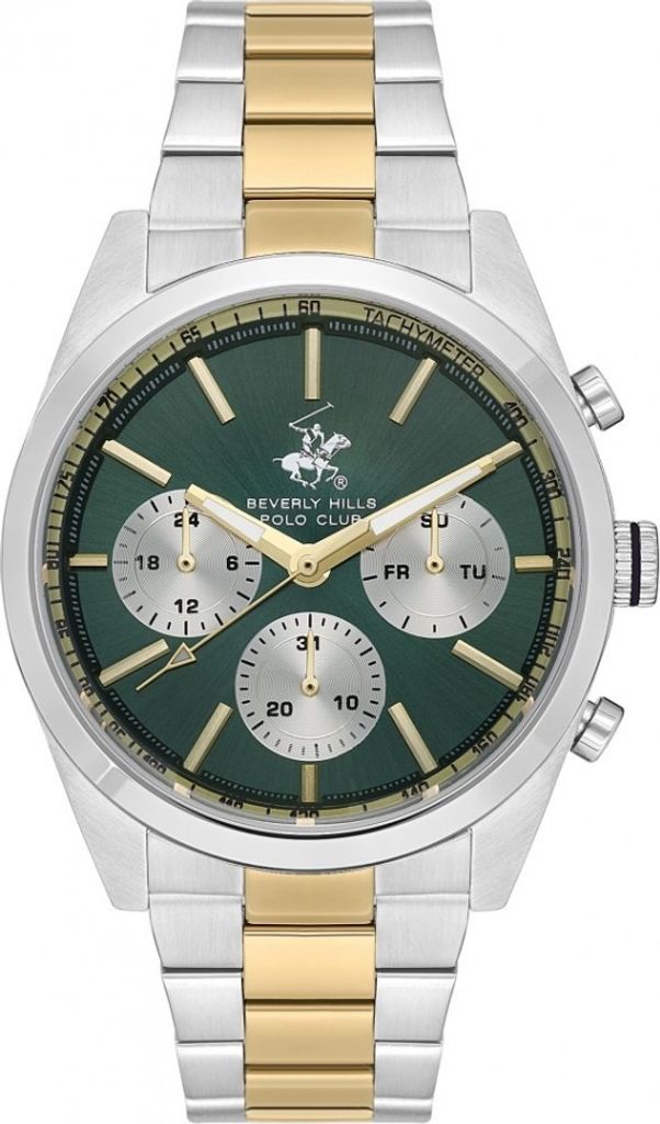 Herrenuhr BEVERLY HILLS BP3618X.270 grün Fashion. Produktbild 