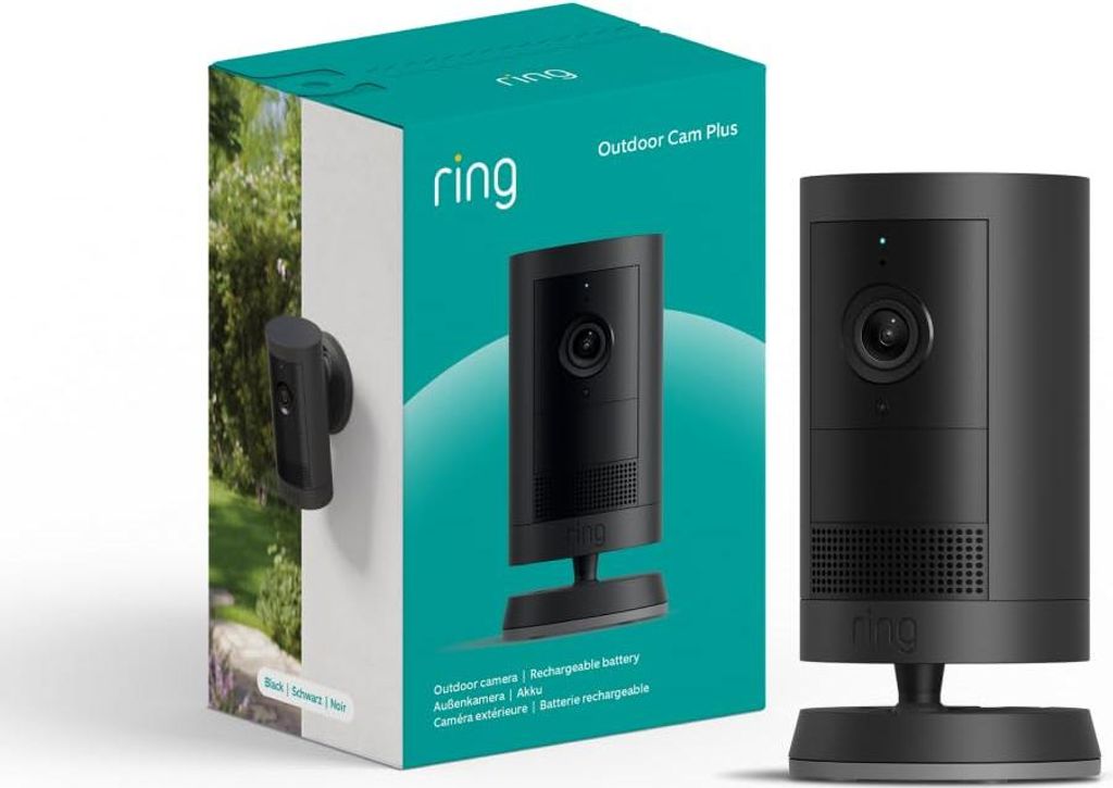 Ring Außenkamera Plus Akku (Outdoor Camera Plus neueste Produktbild 
