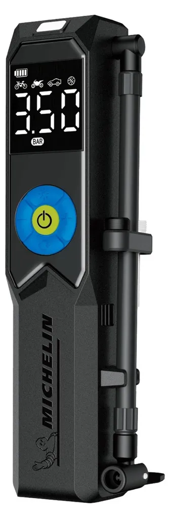 Pompe à air sans fil Michelin 10 bars - Compresseur USB-C 150 PSI Noir
