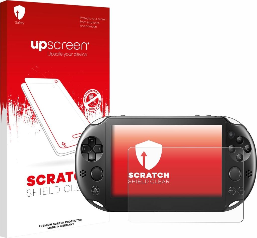 upscreen Schutzfolie für Sony Playstation PS Vita Slim Displayschutz Displayschutzfolie Folie Klar Transparent