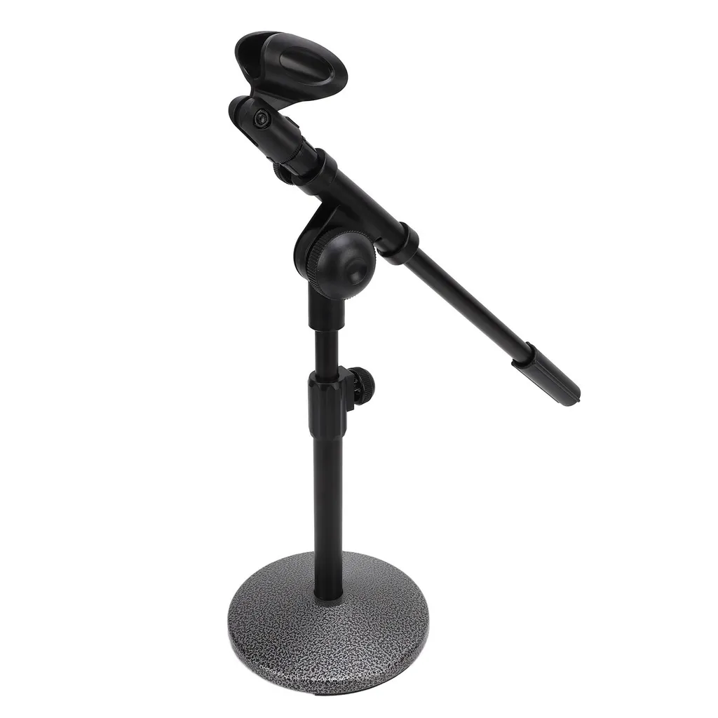 Support de micro de table réglable en hauteur avec pince universelle - 5