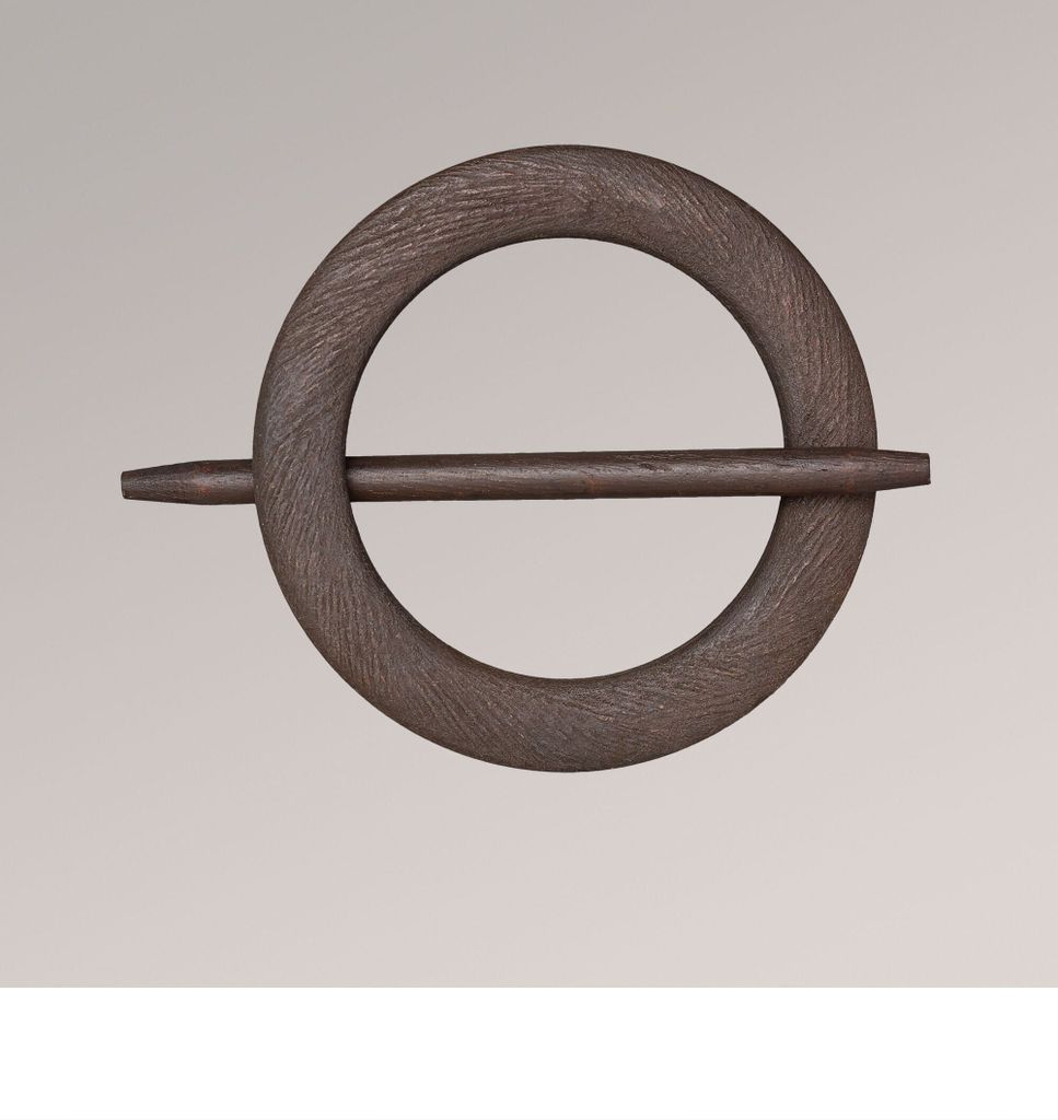 LYSEL Deko- Raffhalter Holzring Breite: 12cm Höhe: 12cm