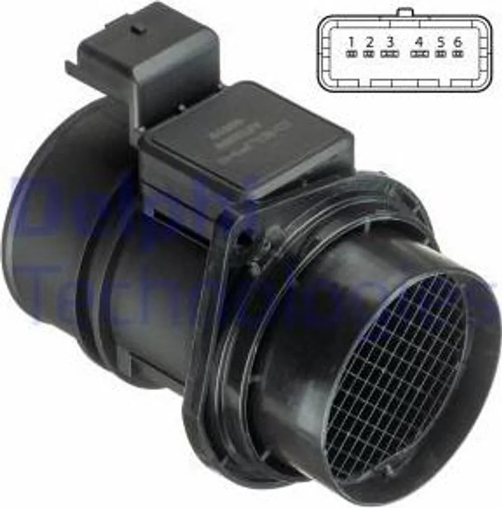 Débitmètre d'air AF10369-12B1 Delphi, Technologie OE de Haute Précision