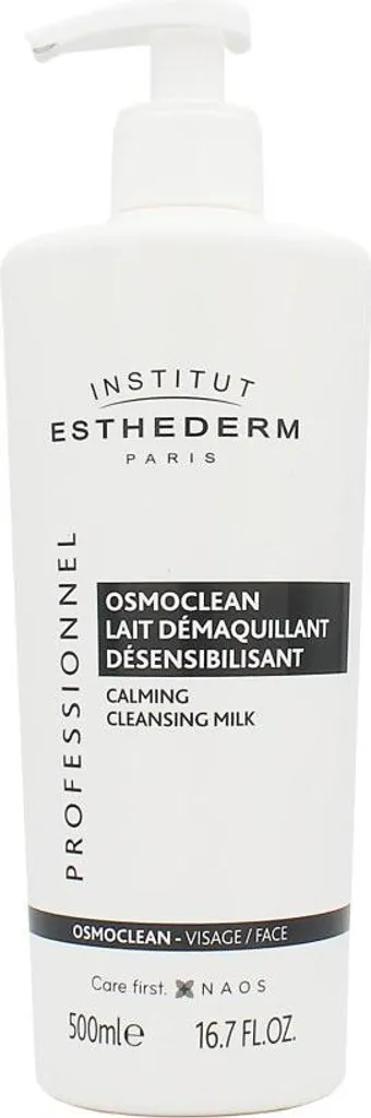 Démaquiller et Apaiser les Peaux Réactives avec le Lait Esthederm 500ml