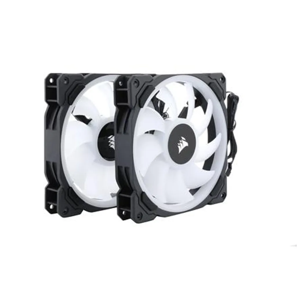 Ventilateur PC 140mm CORSAIR LL140 RGB LED Dual Pack pour boîtier Gamer