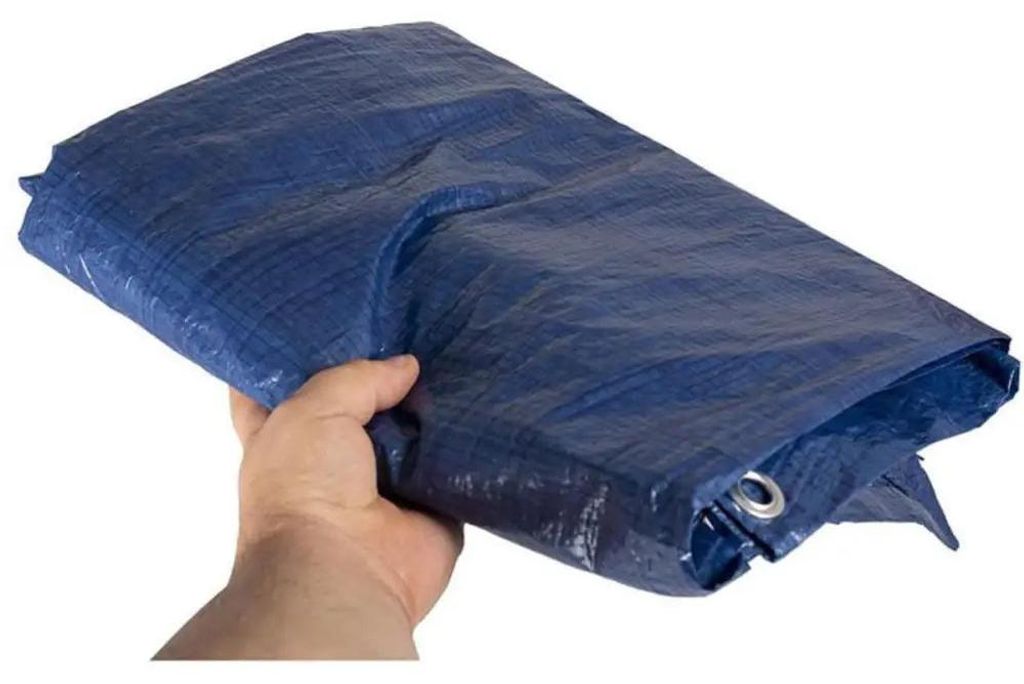 Standard-Planke 4X6M. 50 G/M2 - Blau