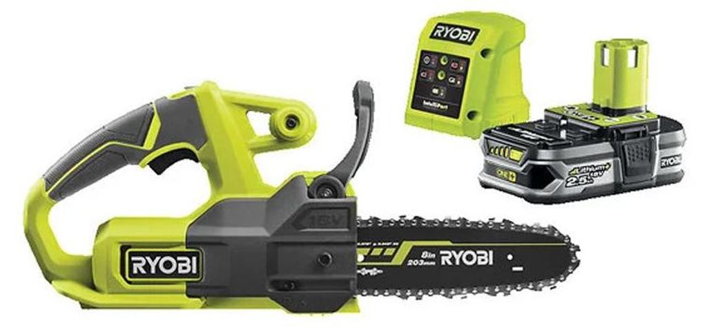 Tronçonneuse compacte 18V - RYOBI RY18CS20A-125 - guide 20 Image du produit 