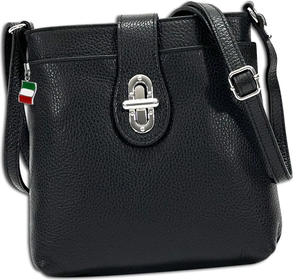 Borsa Minimal Florence OTF828S in Pelle Nera | Qualità Premium