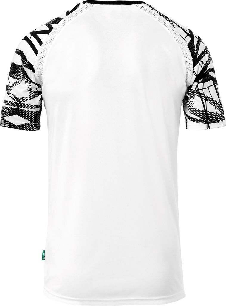 uhlsport Trainings-T-Shirt GOAL 25 TRIKOT KURZARM Unisex 1002215_01 weiß/schwarz L