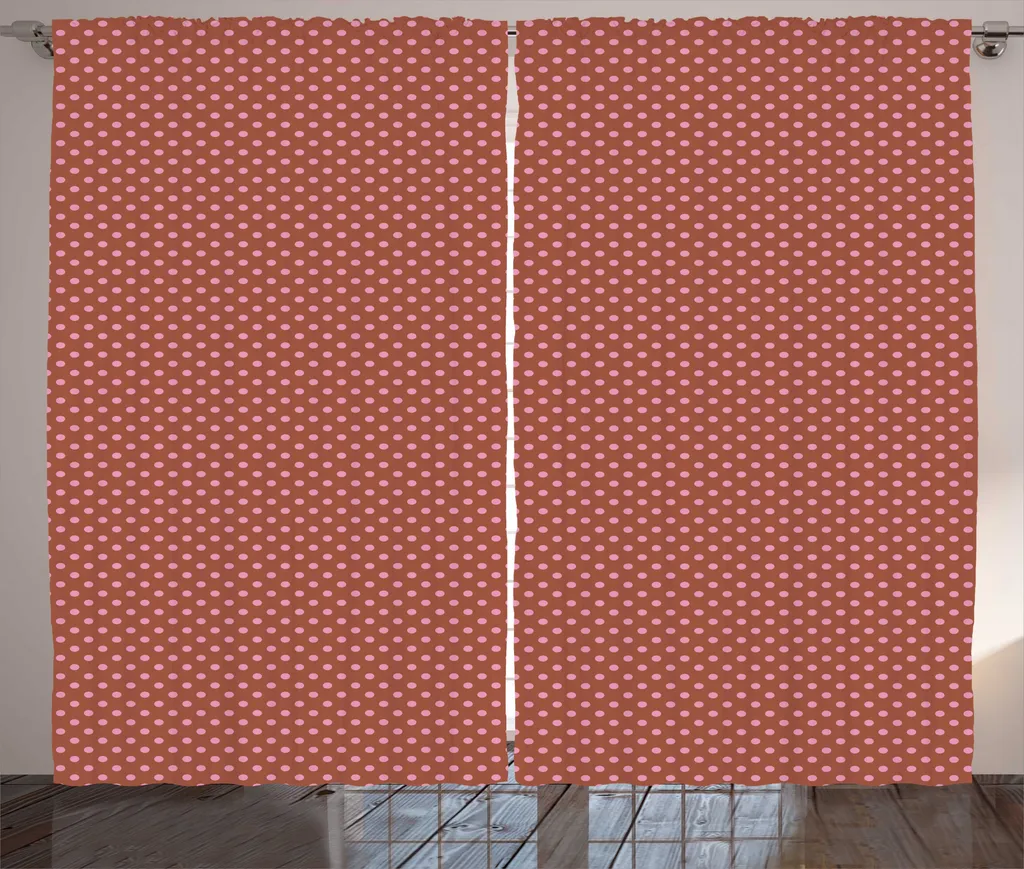 Tenda Pois Rosa Redwood Fuchsia ABAKUHAUS - Mood Rustico 280x175 cm