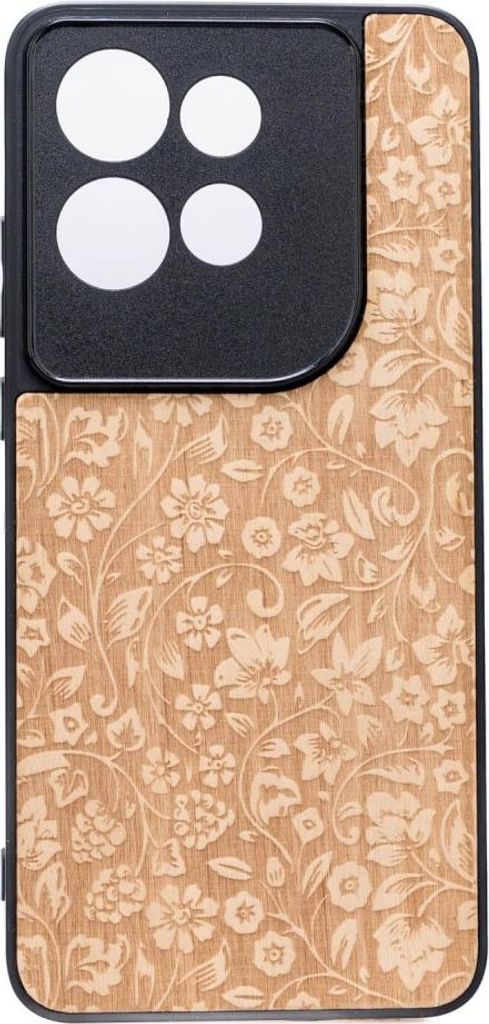 Bewood Holzhülle für Motorola Edge 50 Neo WILD FLOWERS ANIEGRE