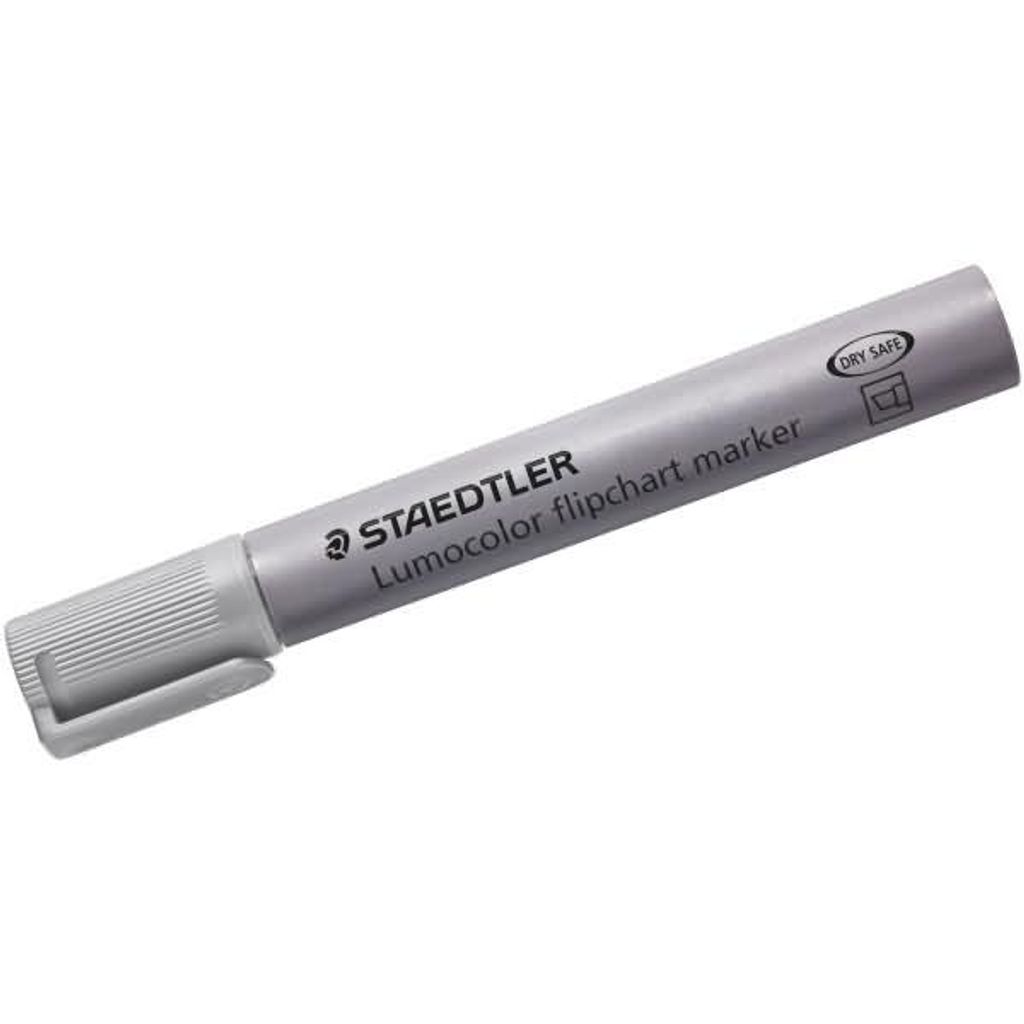 Staedtler Flipchartmarker Lumocolor grau Produktbild 