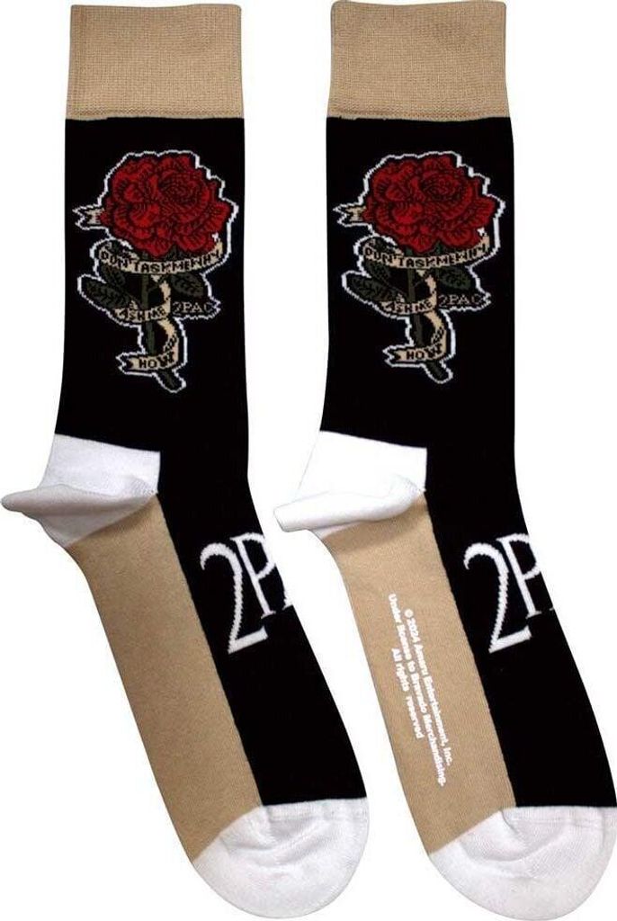 2Pac Thug Life Black 40-45 Socken