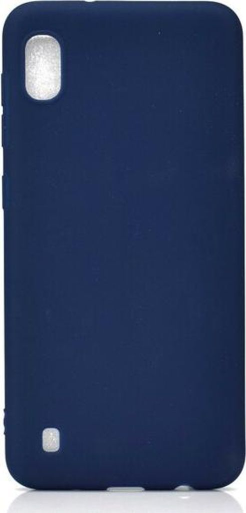 Custodia protettiva per Samsung Galaxy A10, blu navy, retro Immagine del prodotto 