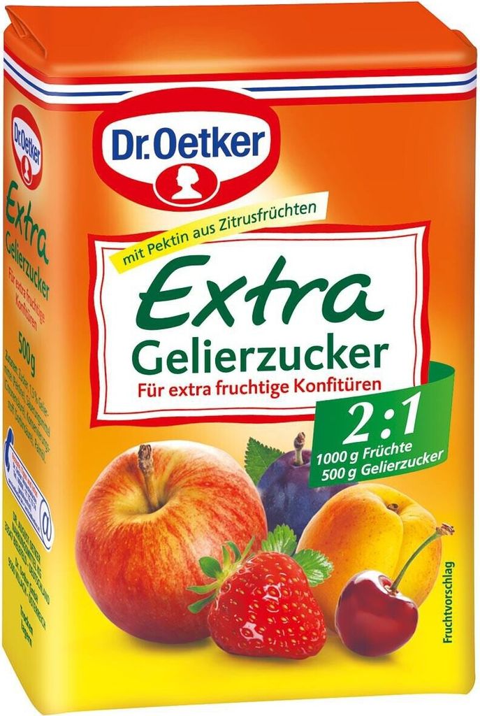 Dr. Oetker - EXTRA želírovací cukr 2:1 - sáček 500g Obrázek produktu 